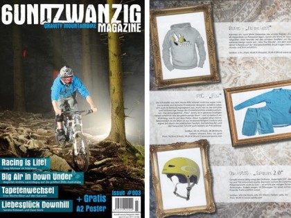 6UndZwanzig Gravity Magazine 03/11 | RAYNEC Into the woods Hoodie